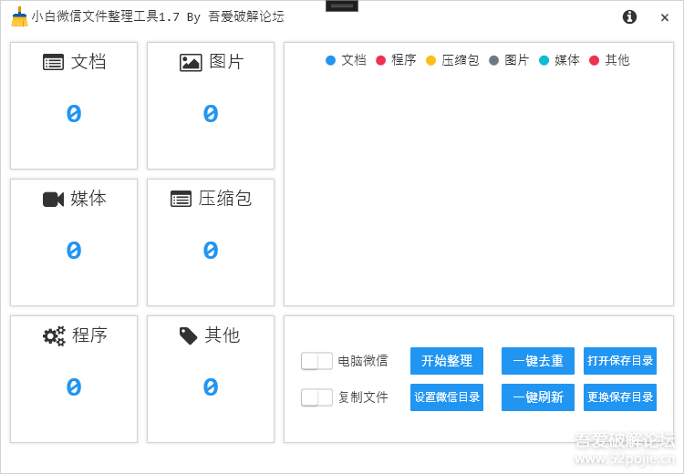 2023最新PC小白微信文件整理工具V1.7-赤域吧