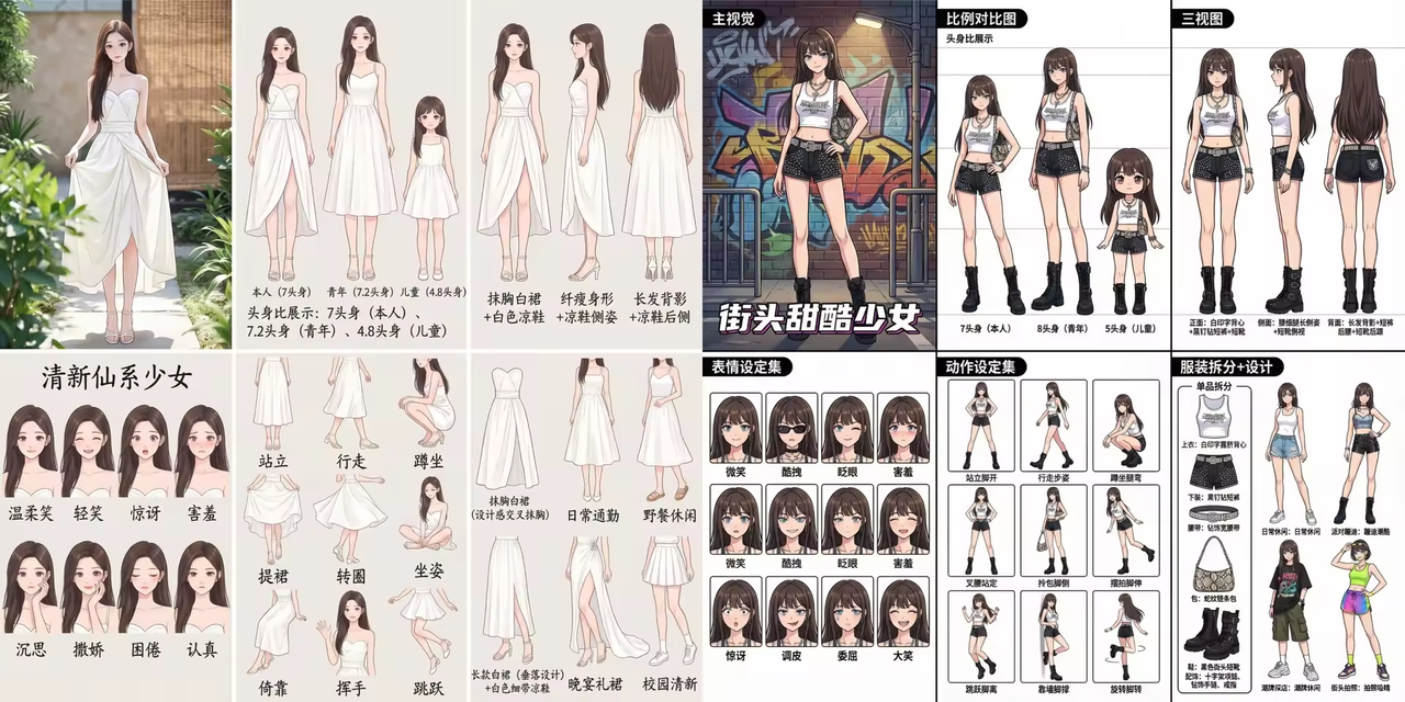 智能体coze工作流，一键生成动漫角色分镜图，详细的搭建教程。附带资料